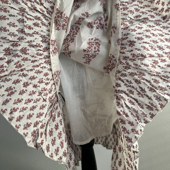 Chaudry KC Boho Sundress Size Medium Sequin Sleeveless Knee Length Gypsy Hippie - Picture 5 of 14